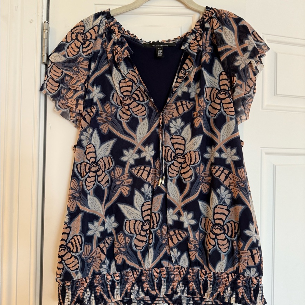 Floral Print Women's Top